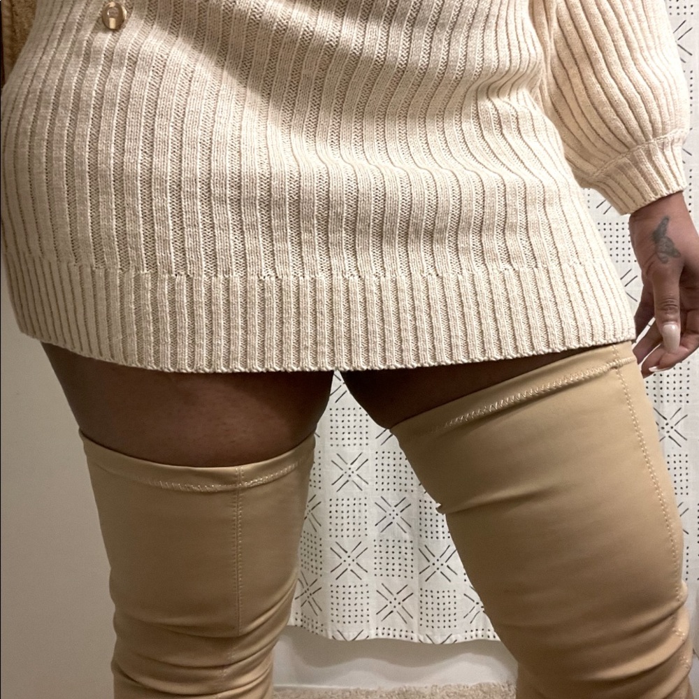 Fashion Nova Thigh Boots